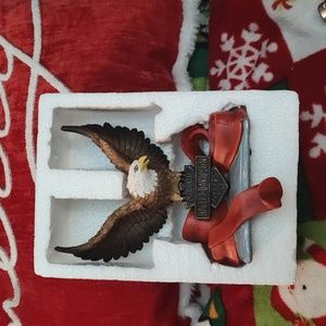 HARLEY DAVIDSON eagle stocking holder NEVER USED- no chips, etc